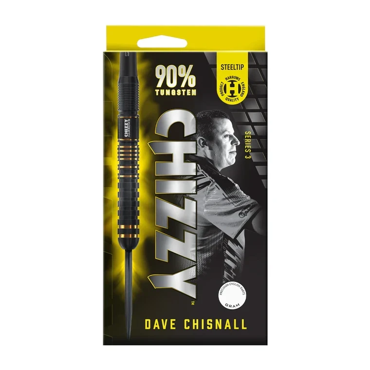 Harrows Harrows Chizzy Series 3 90% Steel Tip Darts 26g - Image 6