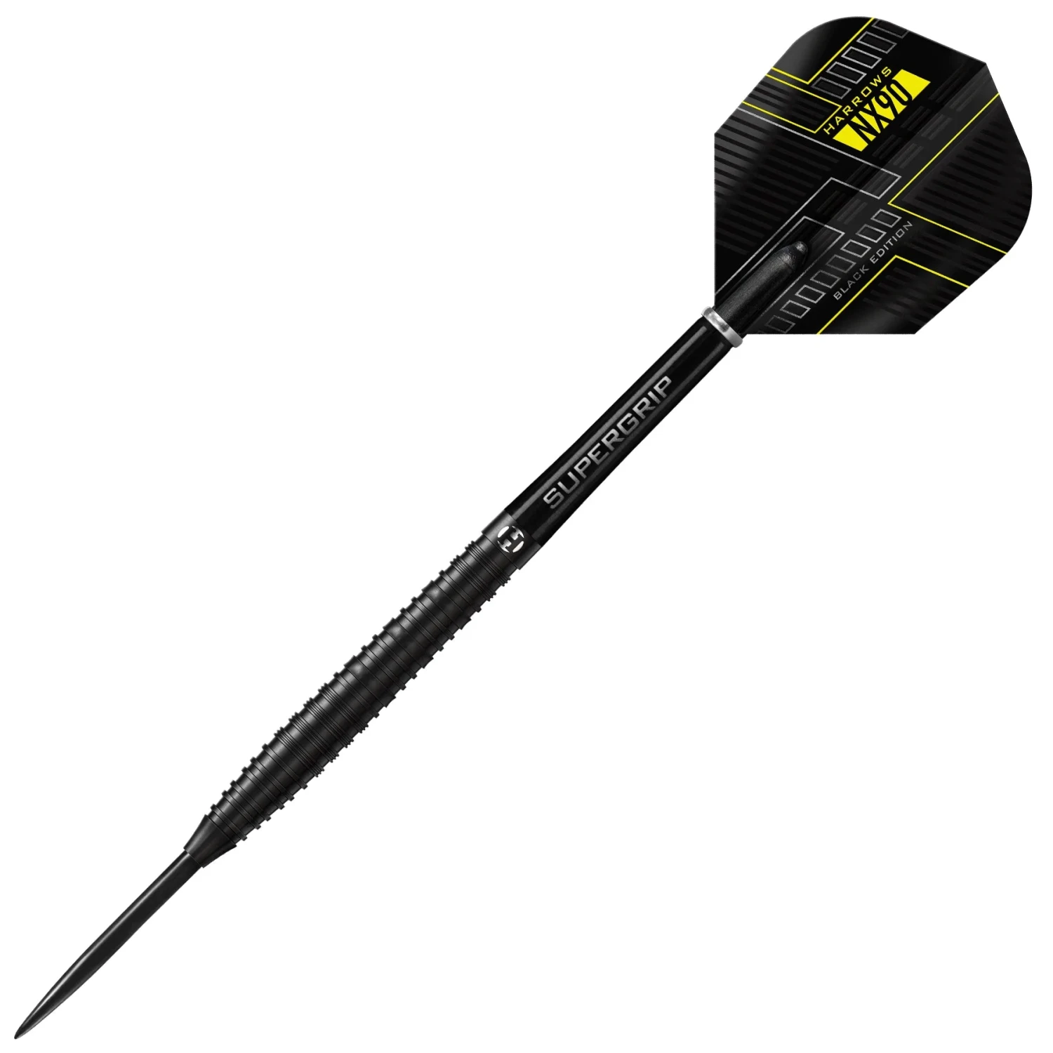 Harrows Harrows NX90 Black Edition 90% Tungsten Steel Tip Darts 24g - Image 2