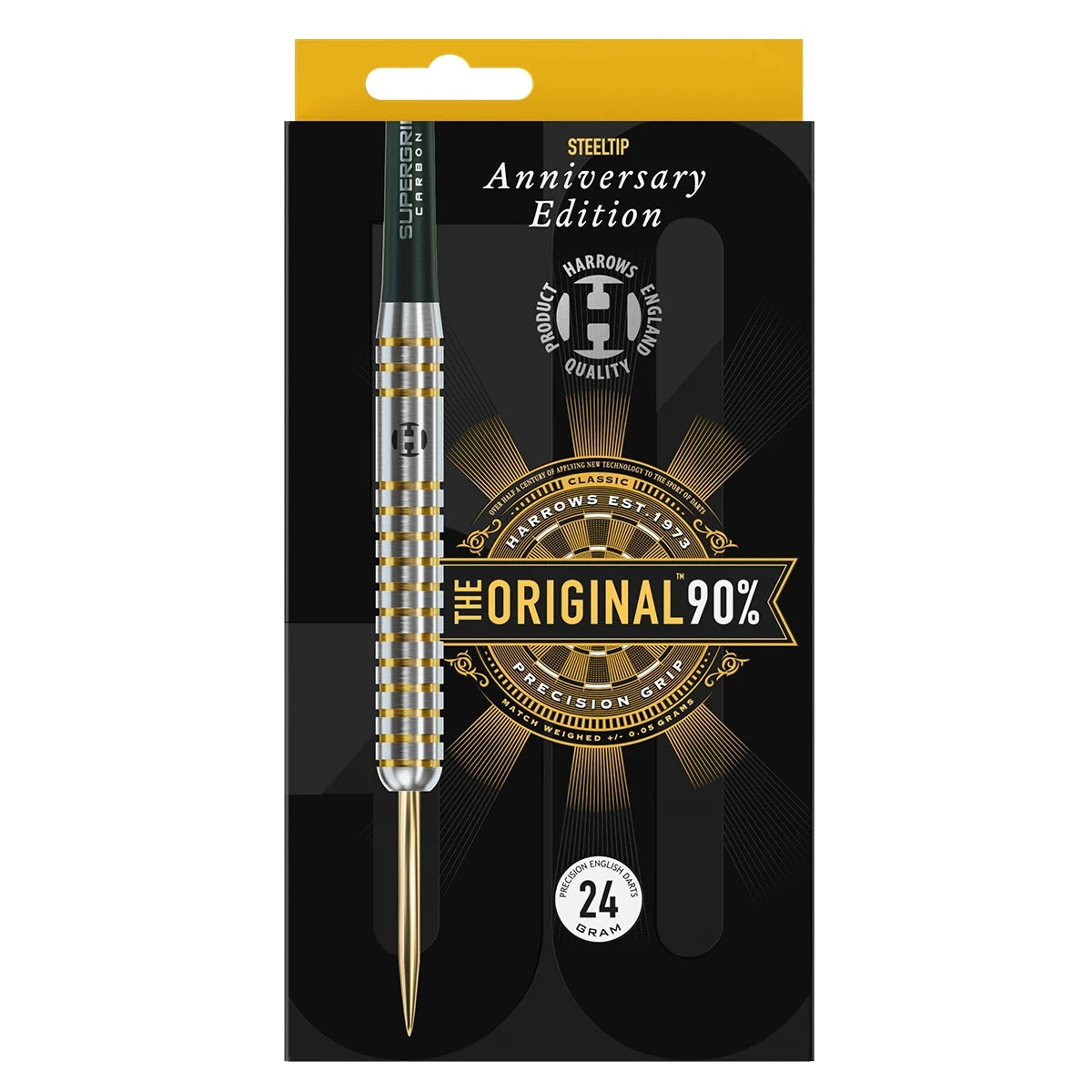 Harrows Harrows The Original 26g 90% Tungsten Steeltip 50th Anniversary Darts - Image 2