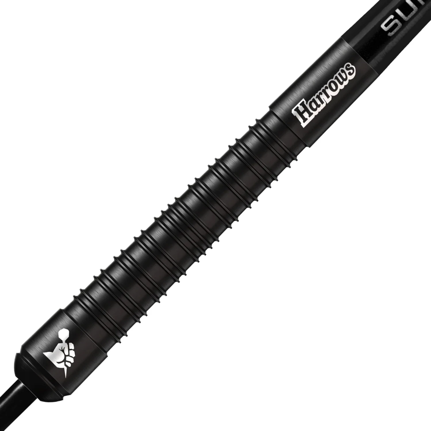 Harrows Harrows SUPERGRIP Black Edition 90% Tungsten Steel Tip Darts 26g - Image 7