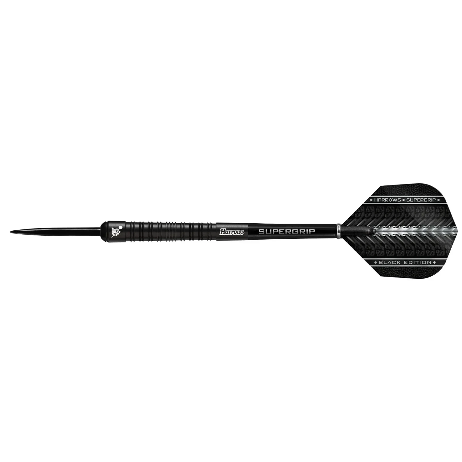 Harrows Harrows SUPERGRIP Black Edition 90% Tungsten Steel Tip Darts 26g