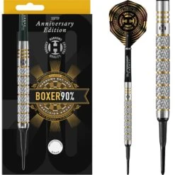 Harrows Boxer Darts - Soft Tip - 90% - Anniversary Edition - Parallel