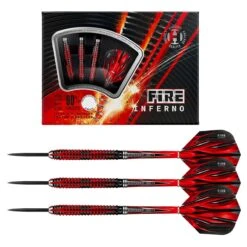 Harrows Fire Inferno 90% Tungsten Steel Tip Darts