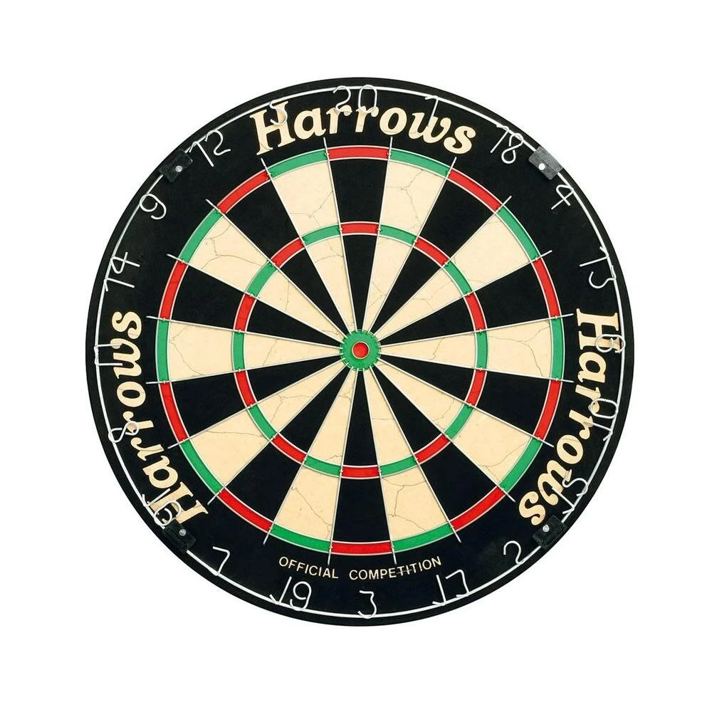 Harrows Competition Dartboard (Multicoloured)