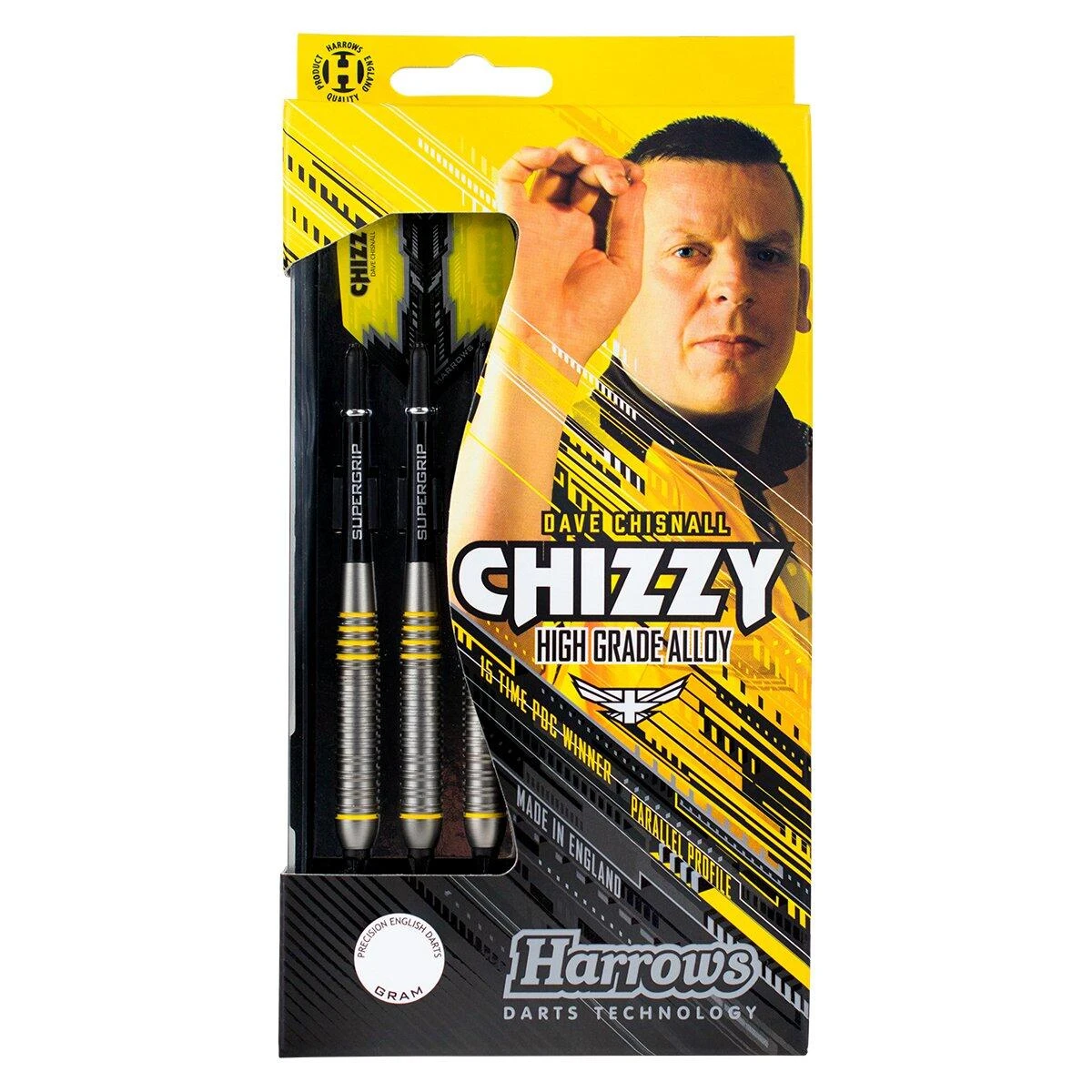 Dave Chisnall Chizzy Brass Steel Tip Darts By Harrows - Image 5