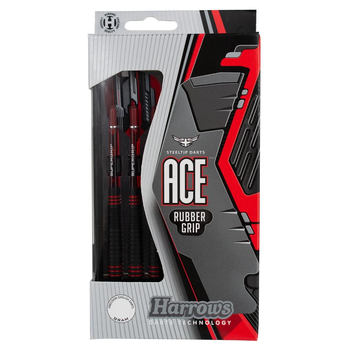 Harrows ACE Rubberised Non Slip Steel Tip Darts - Image 5